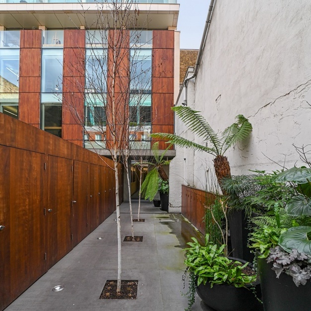 Outdoor space at Shoreditch High Street, Base Offices in Shoreditch