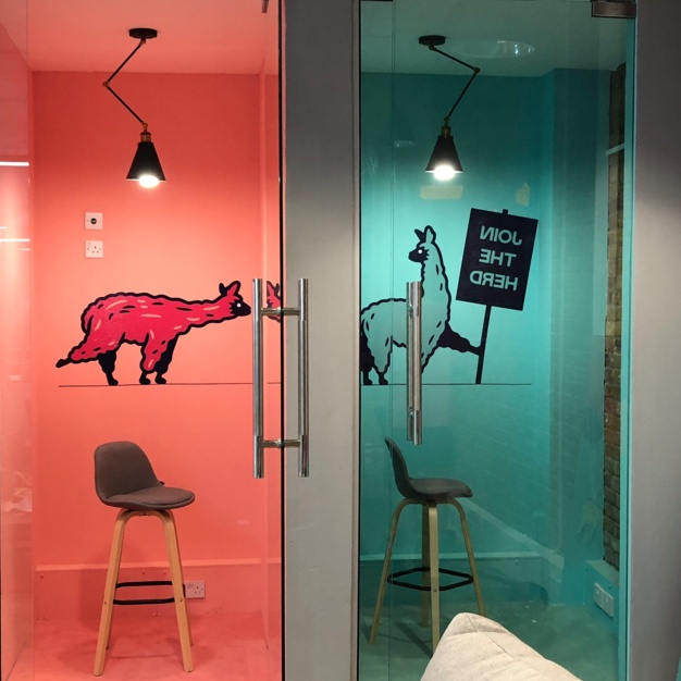 Phone booth - Old Nichol Street, Dotted Desks Ltd in Shoreditch