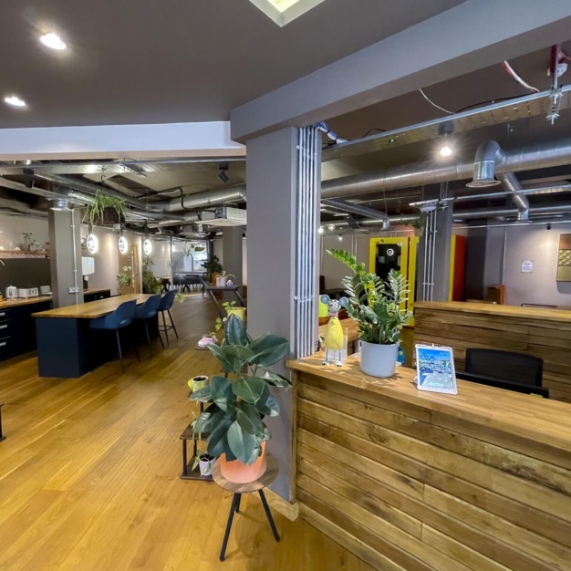 Reception at Great Eastern Street, Shoreditch Business Centre in Shoreditch