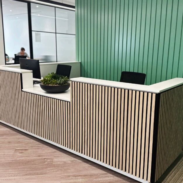 Reception in Paul Street, Unity Flexible Office Space, Shoreditch