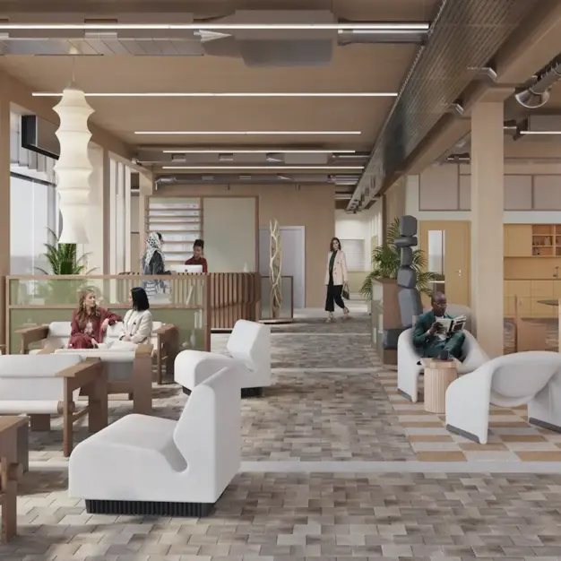 Reception in Rivington Street, FORA, Shoreditch