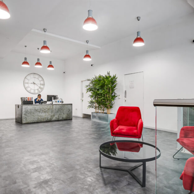 Reception - Worship Street, Business Cube in Shoreditch