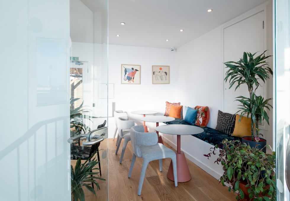 The Breakout area - Bethnal Green Road, Canvas Offices (Shoreditch)