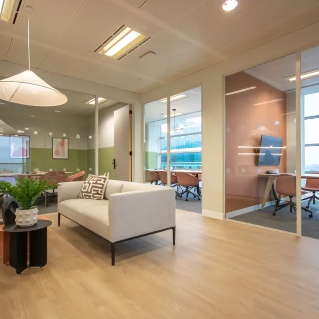 The Breakout area - Crown Place, Industrious UK Holdings Ltd (Shoreditch)