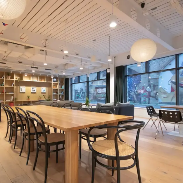 The breakout area for clients - Gorsuch Place, Oneder in Shoreditch