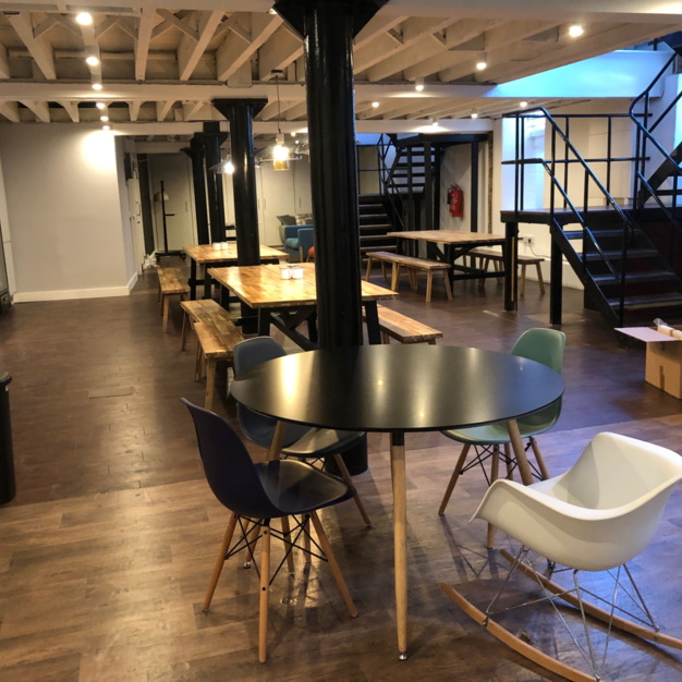 The breakout area - Old Nichol Street, Dotted Desks Ltd in Shoreditch