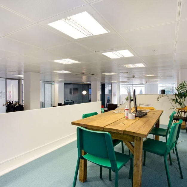 The breakout space for clients - Clifton Street, Kitt Technology Limited in Shoreditch