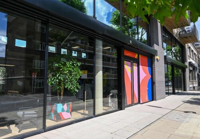 The building at Bevenden Street, Dotted Desks Ltd in Shoreditch