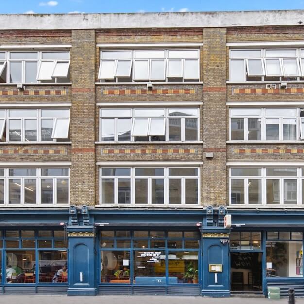 The building at Leonard Street, Dotted Desks Ltd in Shoreditch