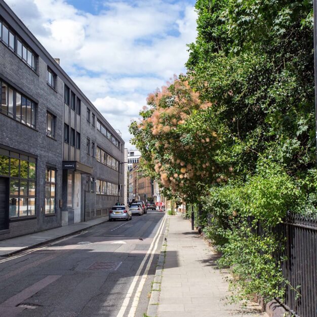 The building at Luke Street, Techspace, Shoreditch