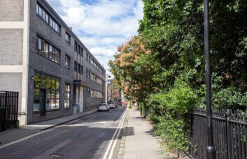 The building at Luke Street, Techspace, Shoreditch