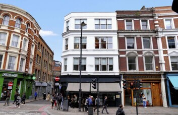 The building at Rivington Street, Canvas Offices, Shoreditch
