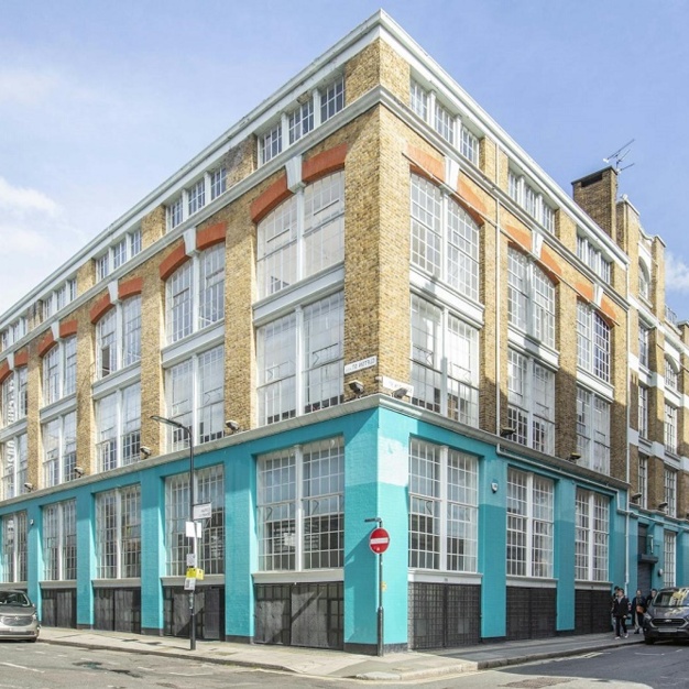 The building at Scrutton Street, Base Offices in Shoreditch