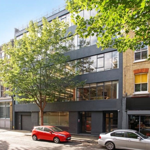 The building at Scrutton Street, Situu in Shoreditch