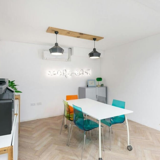 The dedicated breakout area - Curtain Road, Base Offices (Shoreditch)