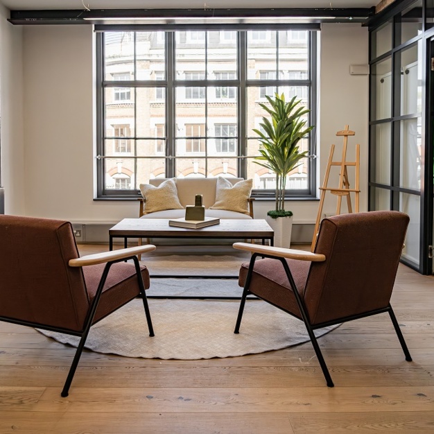 The dedicated breakout area - Willow Street, Base Offices (Shoreditch)