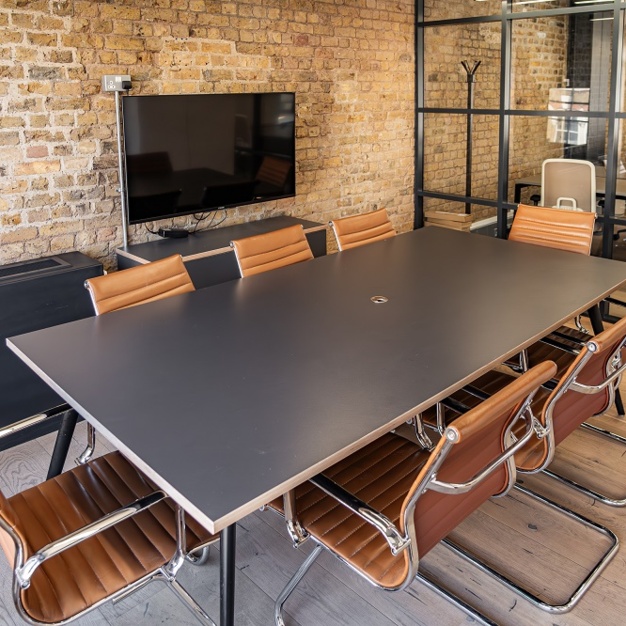 The dedicated meeting room at Willow Street, Base Offices in Shoreditch