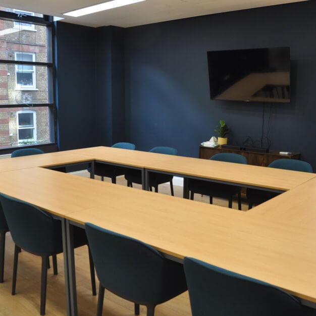 The meeting room at Cranwood Street, Shoreditch One Ltd (Oneder) in Shoreditch