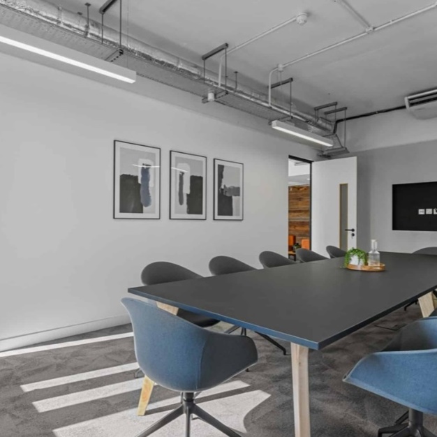 The meeting room at Old Nichol Street, Dotted Desks Ltd in Shoreditch