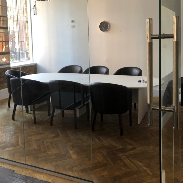 The meeting room at Old Nichol Street, Dotted Desks Ltd (Shoreditch)