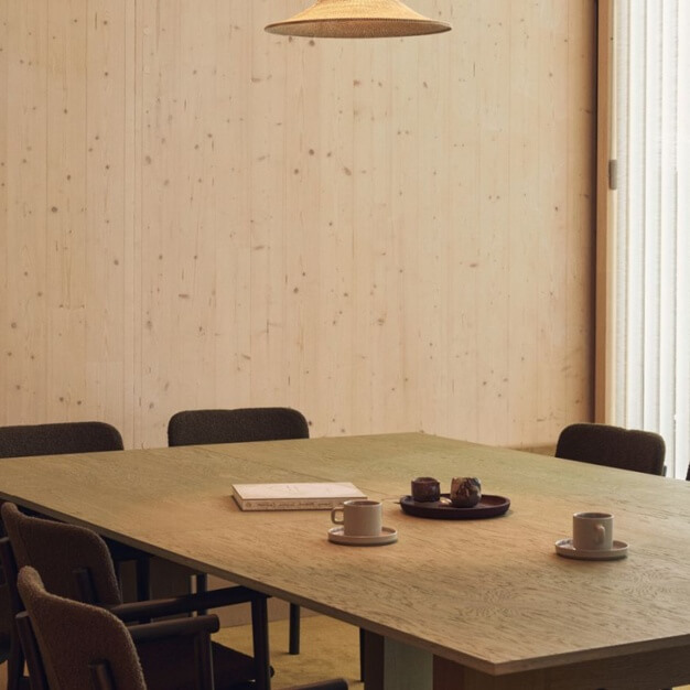 The meeting room at Rivington Street, FORA in Shoreditch