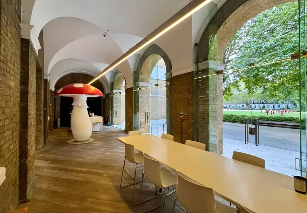 Reception area at Cavalry Square, Knight Frank in Sloane Square