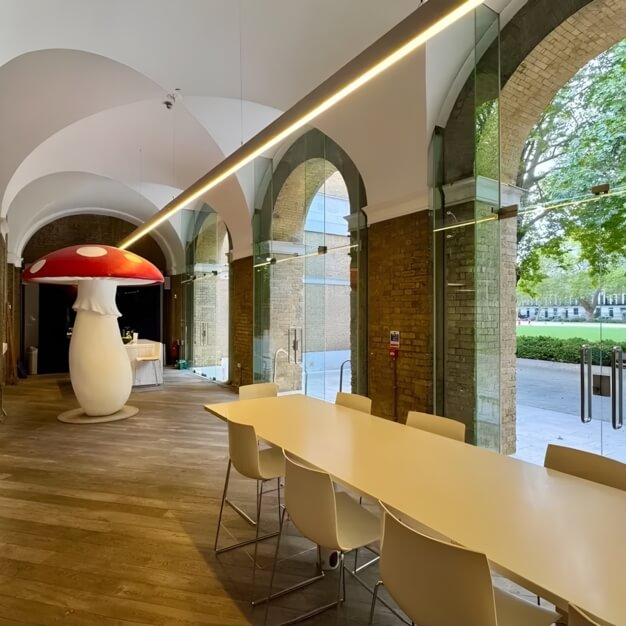 Reception area at Cavalry Square, Knight Frank in Sloane Square