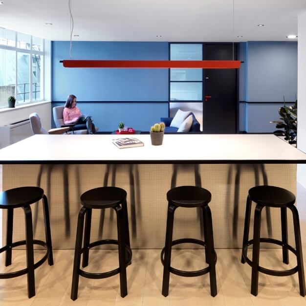 A breakout area in Wardour Street, FORA, Soho