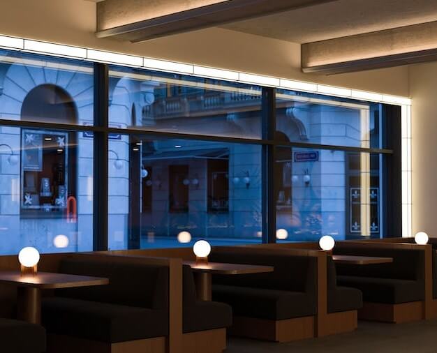 A breakout area in Wardour Street, WeWork, Soho