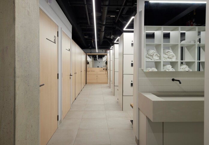 Bathroom facility at Manette Street, Cubo Holdings Limited (Soho)