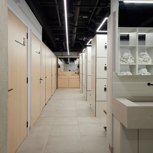 Bathroom facility at Manette Street, Cubo Holdings Limited (Soho)