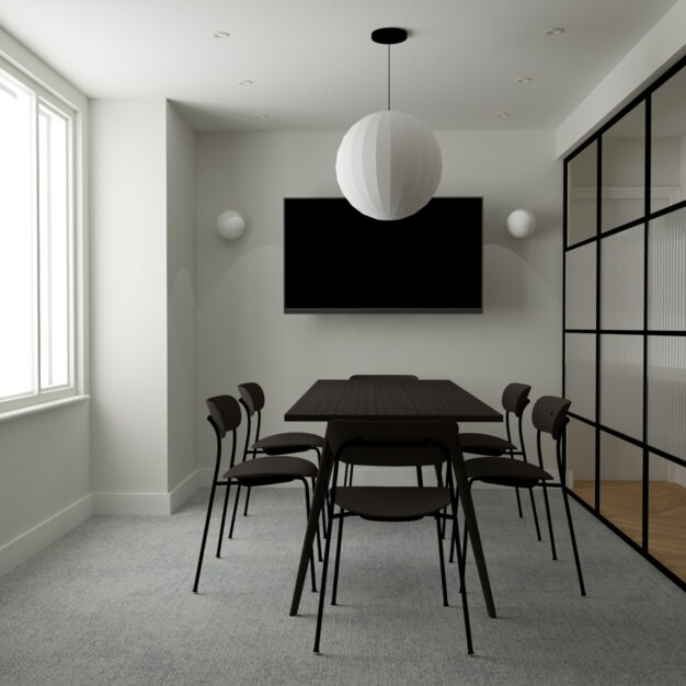 Boardroom at Berwick Street, Workpad Group Ltd in Soho