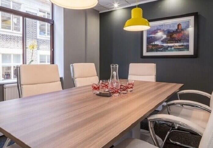 Boardroom at Golden Square, The Boutique Workplace Company in Soho