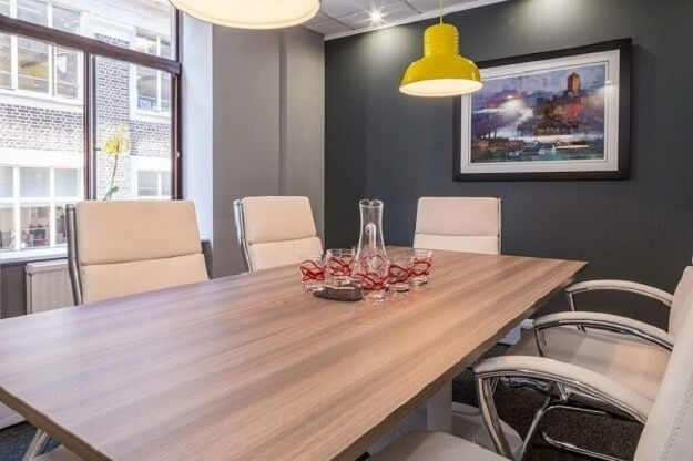 Boardroom at Golden Square, The Boutique Workplace Company in Soho