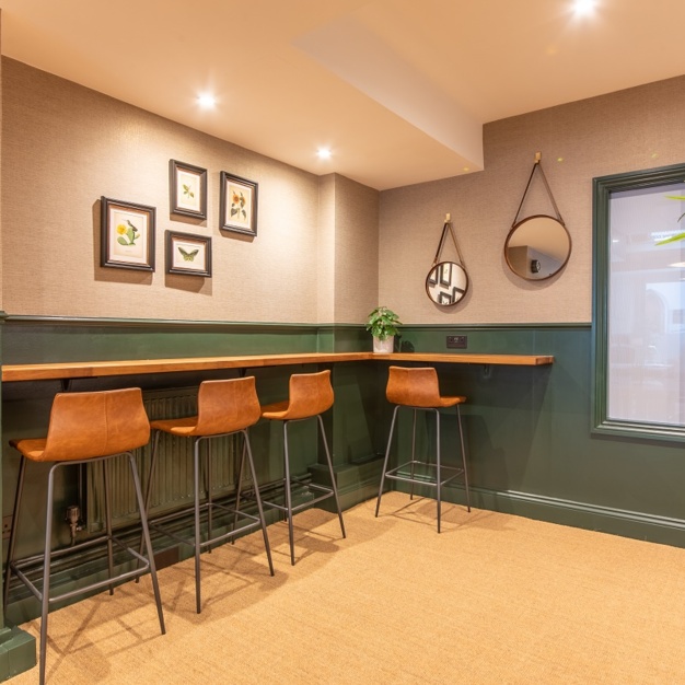 Breakout area at Carlisle Street, Podium Space Ltd in Soho
