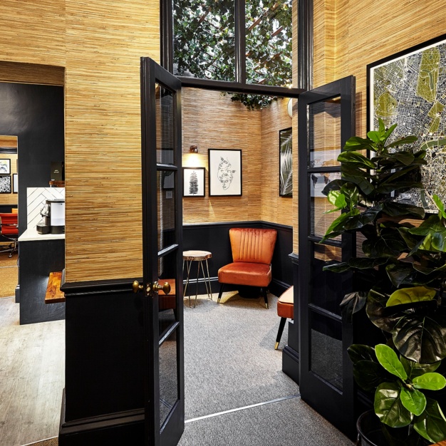 Breakout area at Poland Street, Podium Space Ltd in Soho