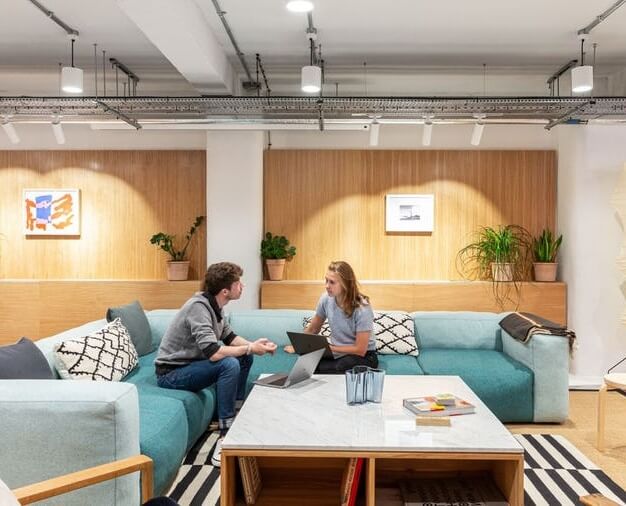 Breakout space for clients - Soho Square, WeWork in Soho