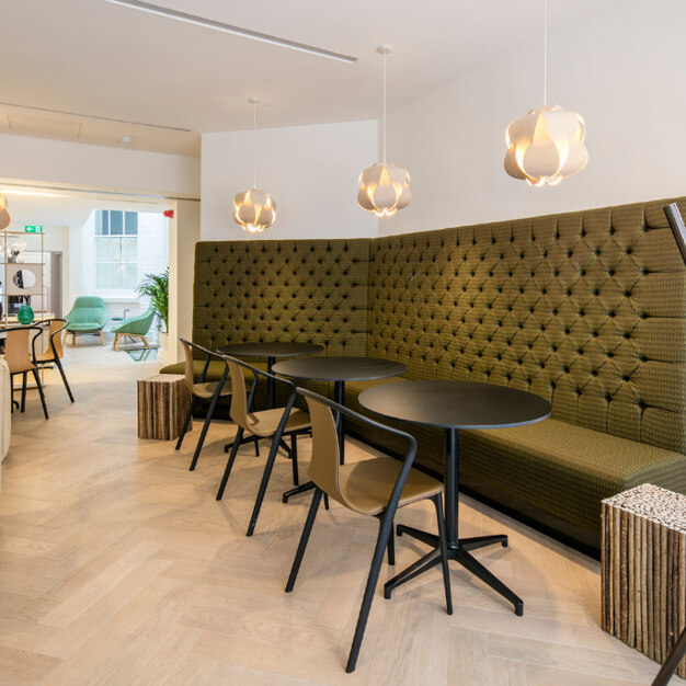 Breakout space in Golden Square, The Boutique Workplace Company (Soho)