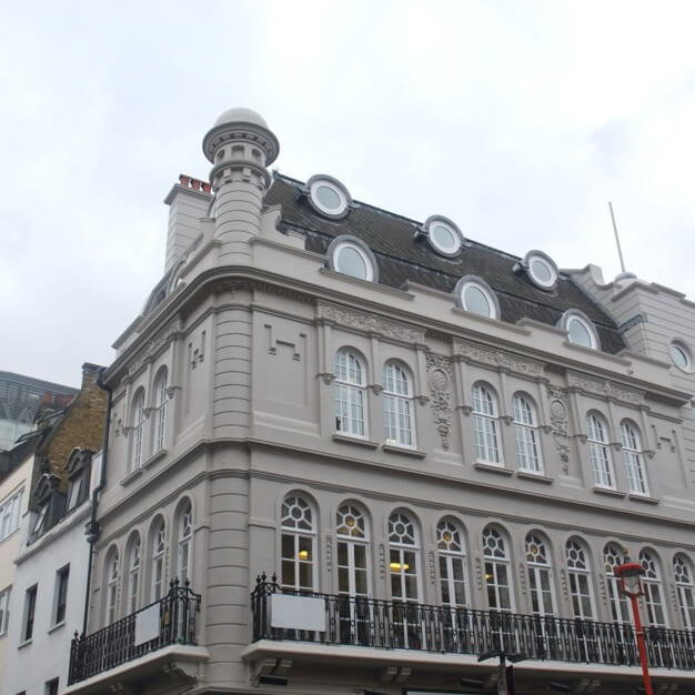 Building external for Gerrard Street, Metspace London Limited, Soho