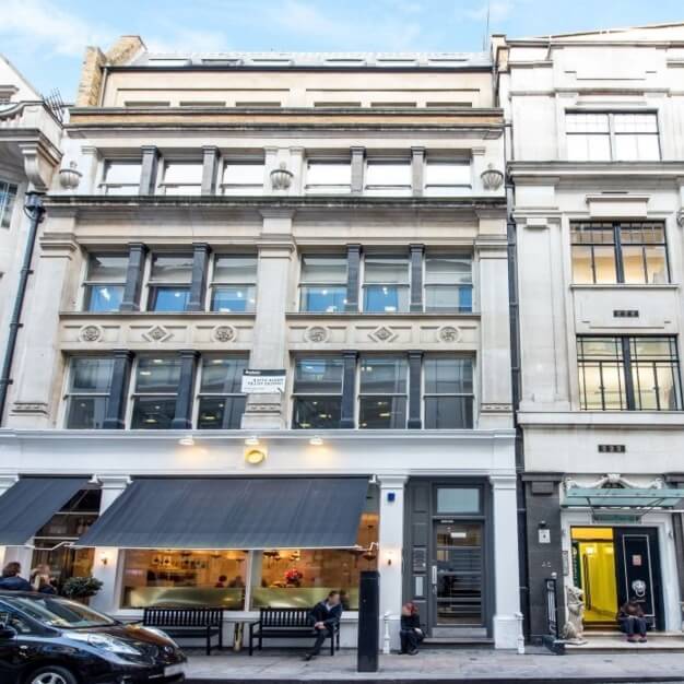 Building external for Warwick Street, Metspace London Limited, Soho