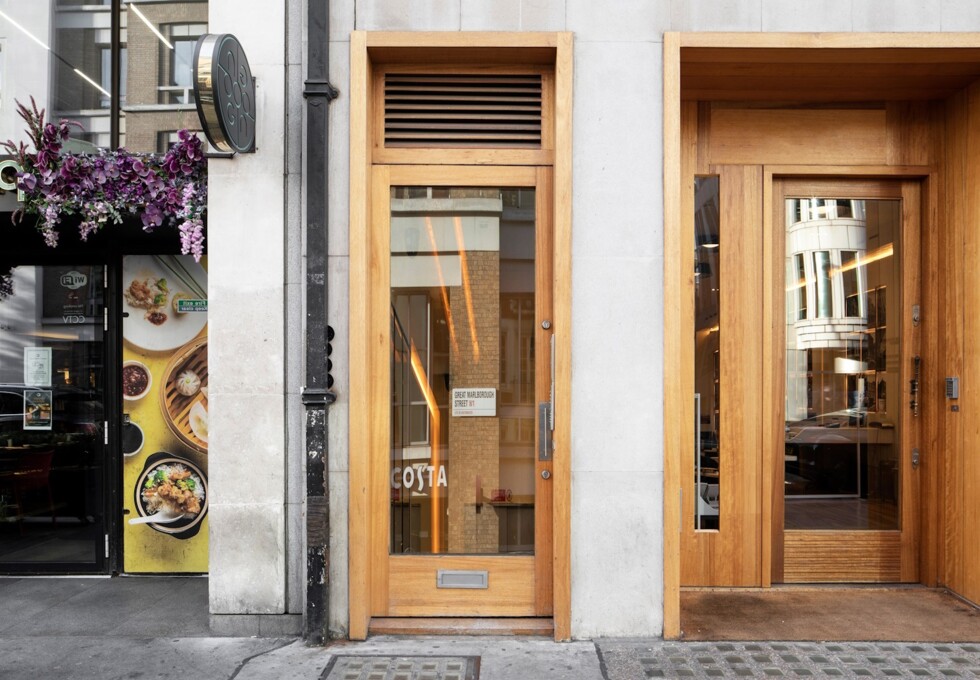 Building outside at Great Marlborough Street, Metspace London Limited, Soho