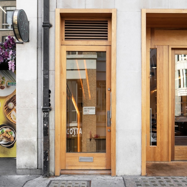 Building outside at Great Marlborough Street, Metspace London Limited, Soho