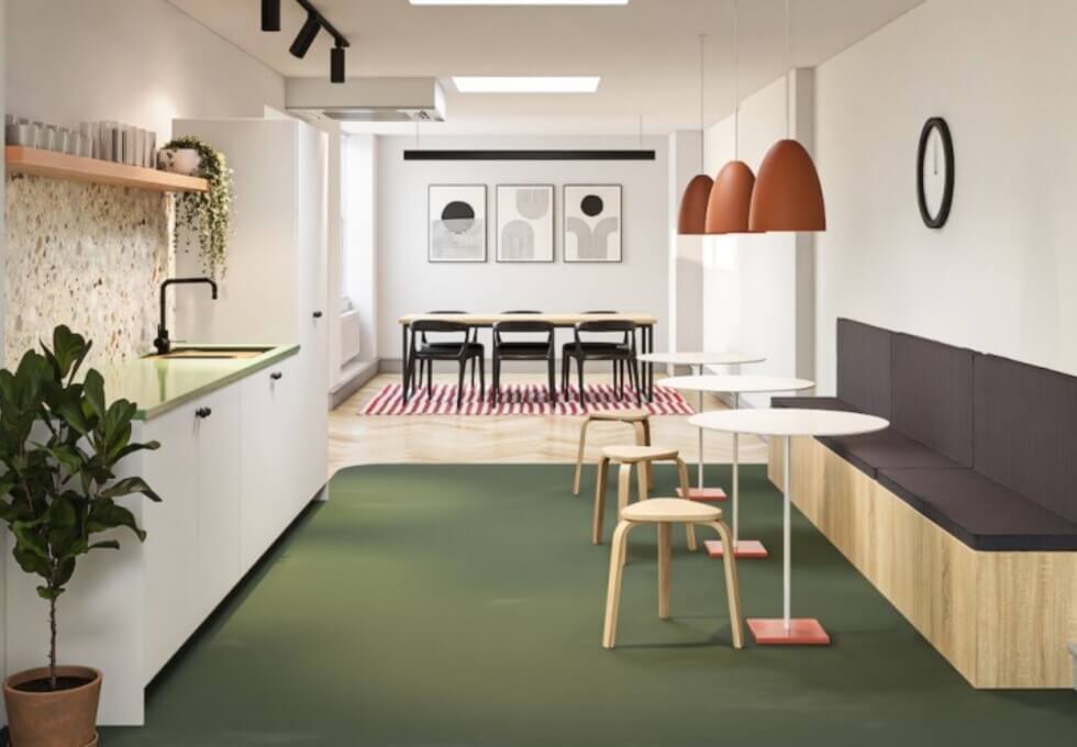 Client Breakout space - Broadwick Street, Hermit Offices Limited (Frameworks) in Soho
