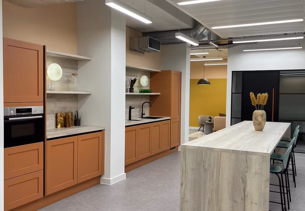 Dedicated kitchenette at Golden Square, Situu in Soho