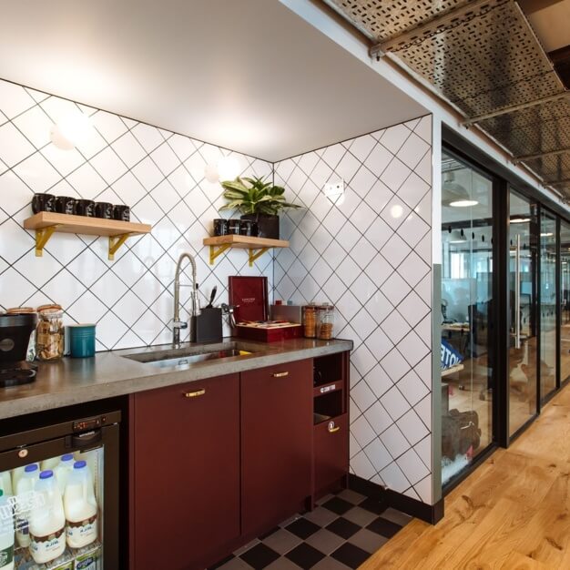 Kitchen area - Great Chapel Street, WeWork (Soho)