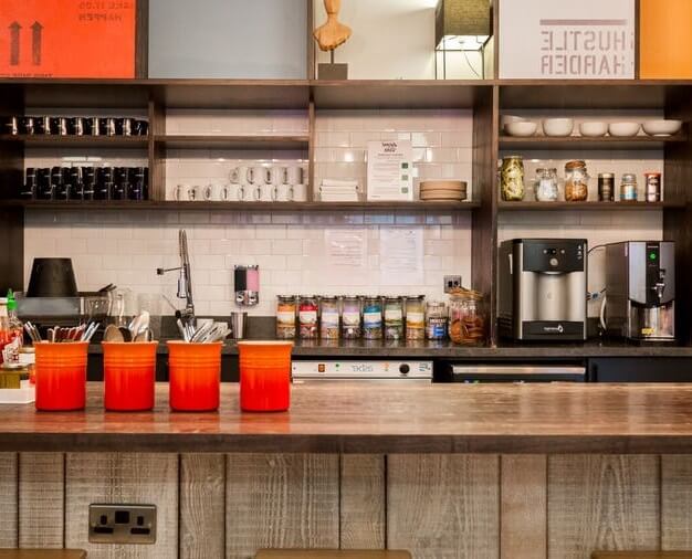 Kitchen area - Sheraton Street, WeWork (Soho)