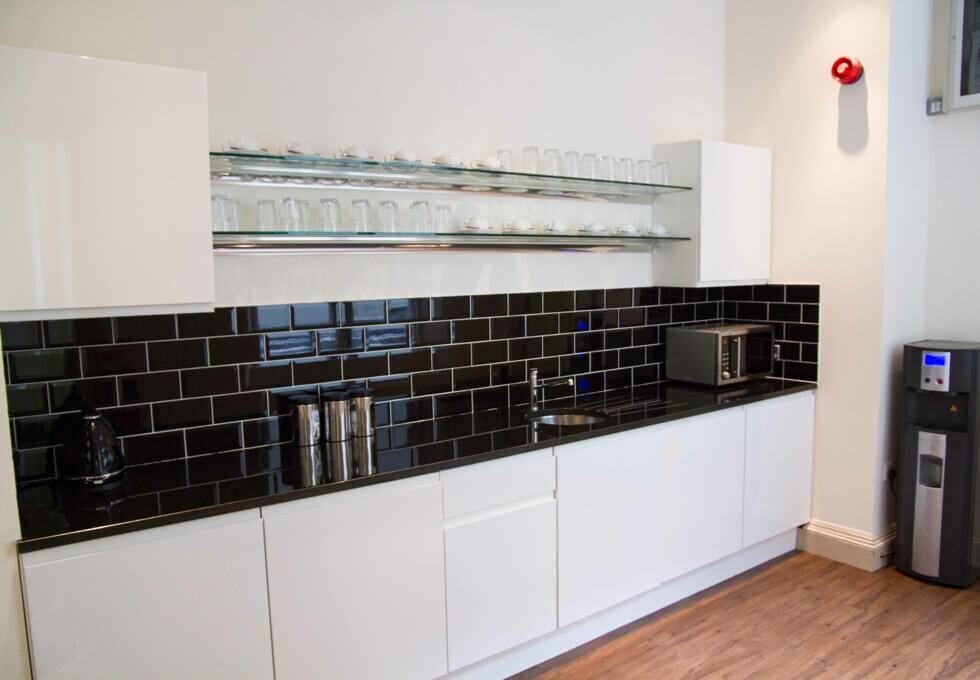 Kitchenette at Soho Square, The Boutique Workplace Company in Soho