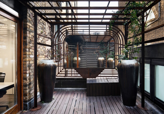 Outdoor space at Great Marlborough Street, Metspace London Limited in Soho