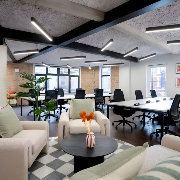Private workspace, Wardour Street, Runway East in Soho