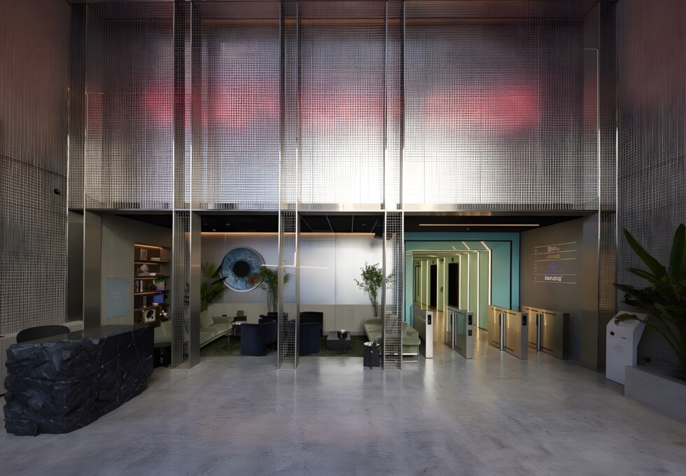 Reception at Manette Street, Cubo Holdings Limited in Soho